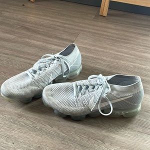 Gray Nike Tennis Shoes